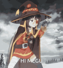 Hi Megu Konosuba GIF - Hi Megu Konosuba Meguwu GIFs