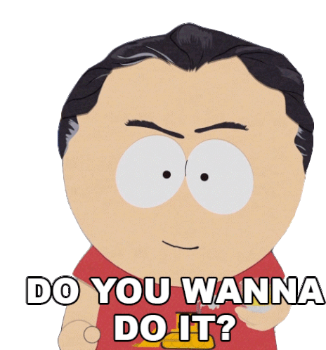 Do You Wanna Do It Billy Miller Sticker - Do You Wanna Do It Billy Miller South Park Stickers