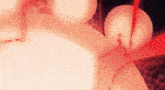 a cartoon drawing of a person with a red light coming out of it