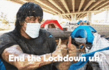 End The Uk Lockdown Uk Rambo GIF - End The Uk Lockdown Uk Rambo Facemask GIFs