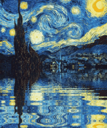 Starry Night Van Gogh GIF
