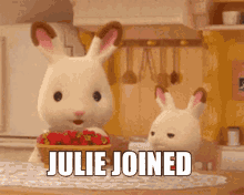julie joined