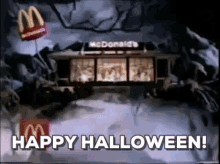 Happy Halloween Mc Donalds GIF - Happy Halloween Mc Donalds Smile GIFs