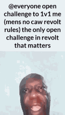 everyone open challenge revolt caw 1v1me