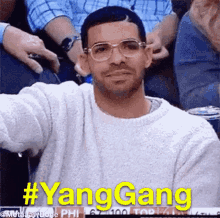 Yang Gang Drake GIF