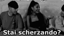 Ariana Grande Stai Scherzando Dici Sul Serio Sul Serio GIF - Ariana Grande Are You Joking Really GIFs