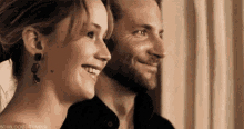 Bradley Cooper Jenifer Lawrence GIF - Bradley Cooper Jenifer Lawrence Smile GIFs