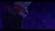 a computer screen with a glitch effect and the words midorimatcha below it