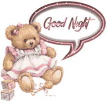 Good Night Sparkle GIF - Good Night Sparkle Bear GIFs