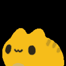 Yellow Blob GIF - Yellow Blob Cat GIFs