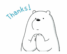 thanks grateful we bare bears cartoon cartoon network