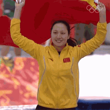 celebrate speed skating zhang hong china olympics