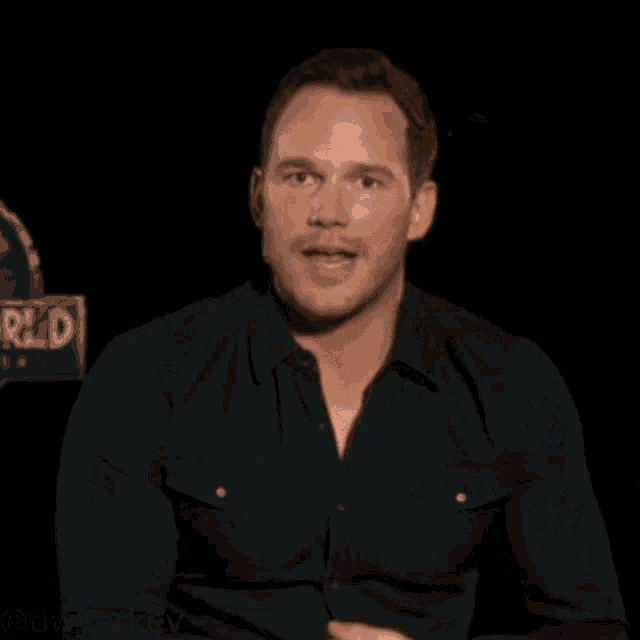 Chris Pratt Interview GIF Chris Pratt Interview Reactions Discover & Share GIFs