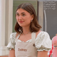Laughing Sydney GIF - Laughing Sydney The Great Canadian Baking Show GIFs