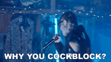 Why You Cockblock Lil Skies GIF - Why You Cockblock Lil Skies Ice Water Song GIFs