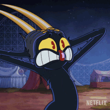 Frustrated Devil GIF - Frustrated Devil The Cuphead Show GIFs