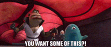 Monsters Vs Aliens You Want Some Of This GIF - Monsters Vs Aliens You Want Some Of This Fight GIFs
