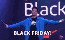 black friday black friday sale hyped pumped up screaming