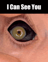 I Can See You Black Eye GIF
