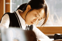 문근영 공부 공부중 공부해 필기 교복 학생 GIF - Moon Geunyoung Study Studying GIFs