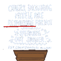Vrl Others Including Myself Sticker - Vrl Others Including Myself Responsible For Not Speaking Out Sooner Stickers