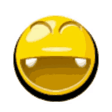 emoji smiley laughing tooth gap lol