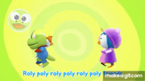 Pororo Dance GIF - Pororo Dance Roly Poly - Discover & Share GIFs