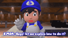 Smg4 Guys Let Me Explain How To Do It GIF - Smg4 Guys Let Me Explain How To Do It Supermarioglitchy4 GIFs