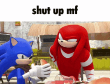 Sonic Boom Shut Up Mf GIF - Sonic Boom Shut Up Mf Sonic And Knuckles GIFs