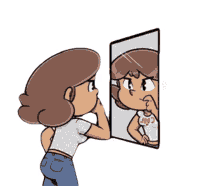 mirrors reflect