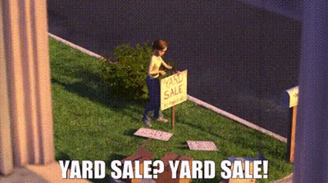 Toy Story Yard Sale GIFs Tenor