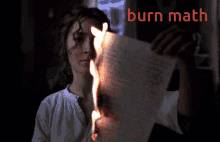 Jo March Burn Burn Math GIF - Jo March Burn Burn Math Jo March Burn Math GIFs