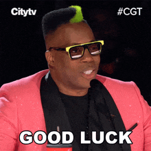 Good Luck Kardinal Offishall GIF - Good Luck Kardinal Offishall Canadas Got Talent GIFs