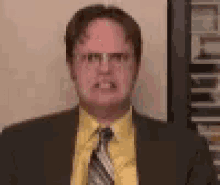 Dwight Scream GIF - Dwight Scream What GIFs