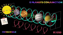 Six Planets Conjunction Be Kind GIF - Six Planets Conjunction Be Kind Memes Giggle GIFs
