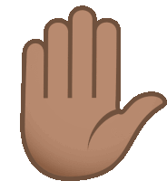 Palm Joypixels Sticker - Palm Joypixels Talk To The Hand Stickers