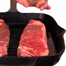 sprinkling steak