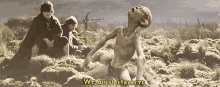 When U Get Off Work Late And The Store'S Closed GIF - We Must Starve Gollum Lotr GIFs