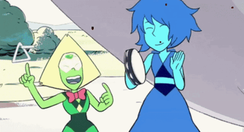 Steven Universe Lapis Lazuli And Peridot