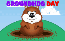 Happy Groundhog Day GIF - Happy Groundhog Day Groundhog Day GIFs