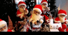Santa Band Christmas Lights GIF - Santa Band Christmas Lights Merry Christmas GIFs
