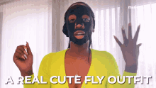 A Real Cute Fly Outfit Kash Doll GIF - A Real Cute Fly Outfit Kash Doll Stay Home GIFs