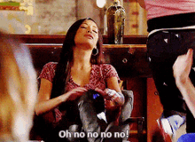 Glee Santana Lopez GIF - Glee Santana Lopez Oh No No No No GIFs