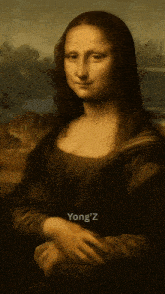 a painting of a woman with the name yong 'z on the bottom right