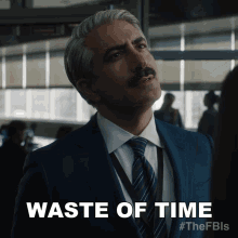 Waste Of Time Special Agent Bashar GIF - Waste Of Time Special Agent Bashar The Fbis GIFs