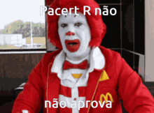 Ronald Desaprovando GIF - Ronald Desaprovando Pacert GIFs