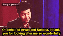 On Behalf Of Aryan And Suhana, I Thankyou For Looking After Me So Wonderfully.Gif GIF - On Behalf Of Aryan And Suhana I Thankyou For Looking After Me So Wonderfully Face GIFs