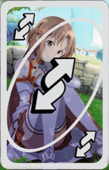 Uno Reverse Card Anime GIF