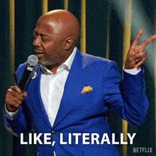 Like Literally Donnell Rawlings GIF - Like Literally Donnell Rawlings A New Day GIFs