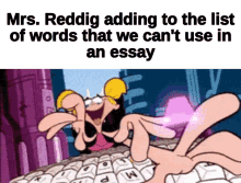 Mrs Reddig Essay GIF - Mrs Reddig Essay Words GIFs